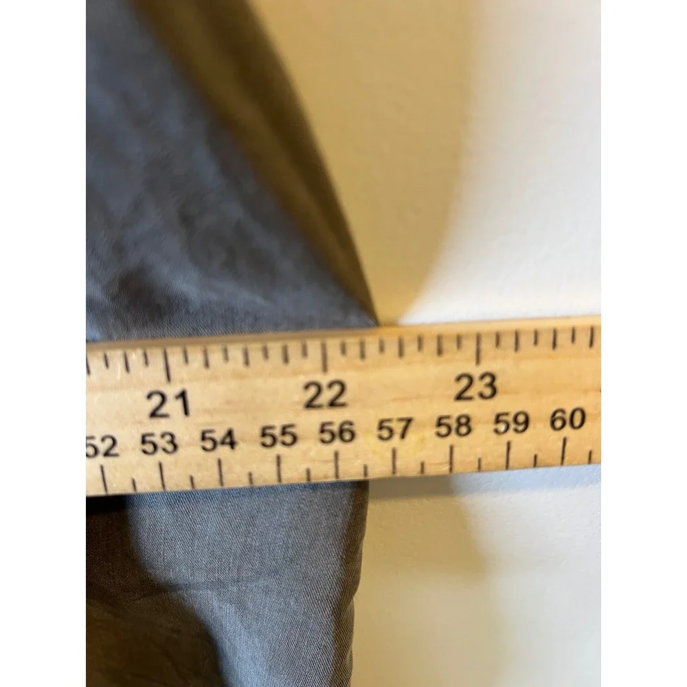 Banana Republic‎ Womens Blouse 100% Lyocell Gray XL